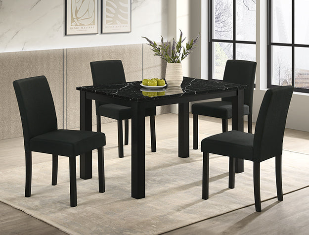 RESIA DINING CHAIR BLACK