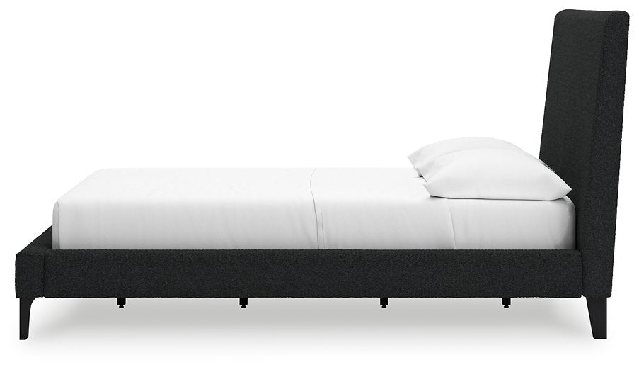 Cadmori Upholstered Bed with Roll Slats
