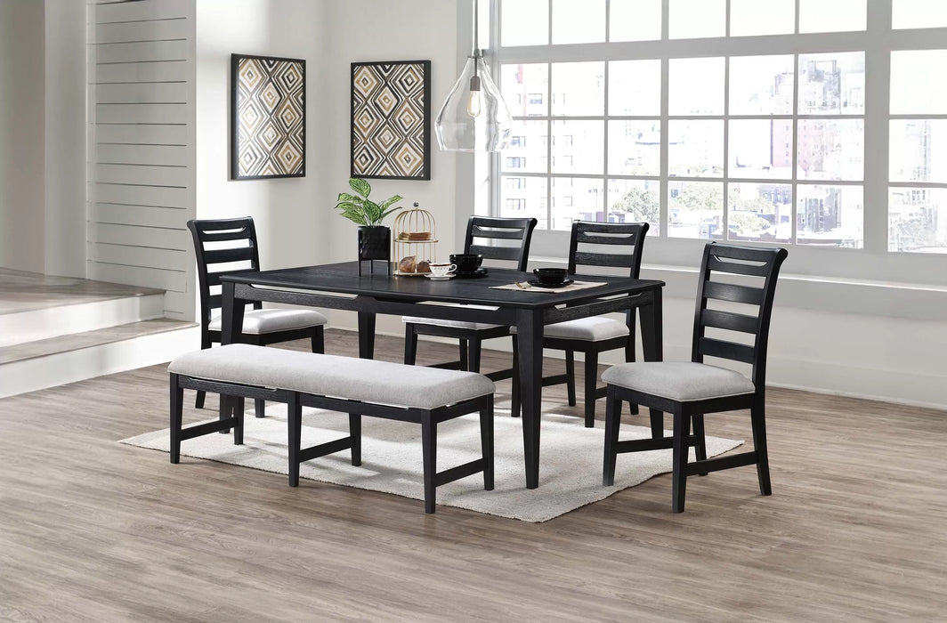 Serkou Dining Chair in Black