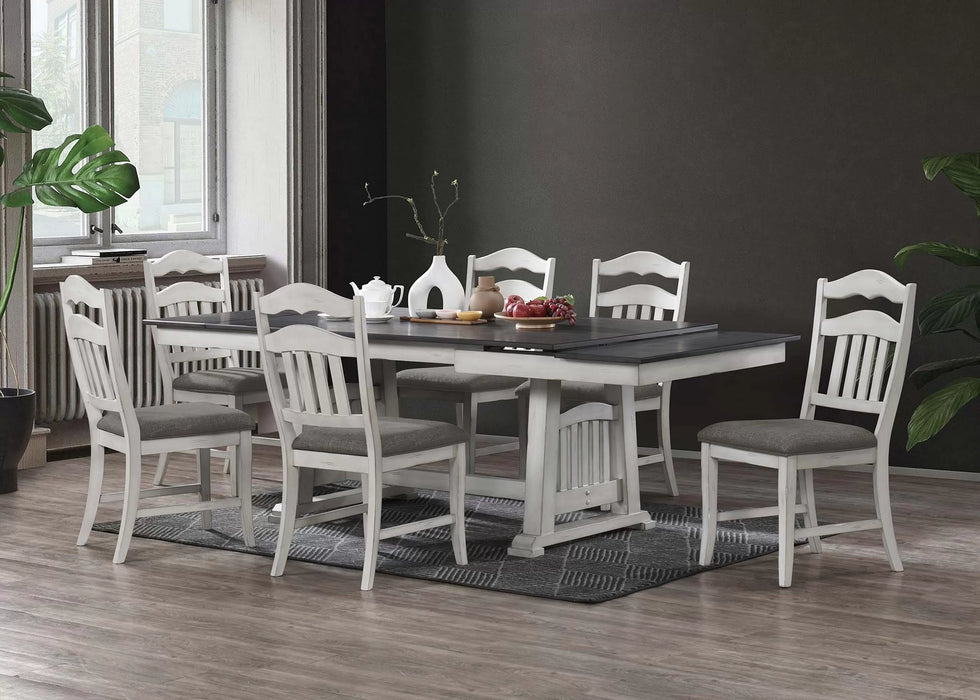 Serkou Dining Chair in Antique White