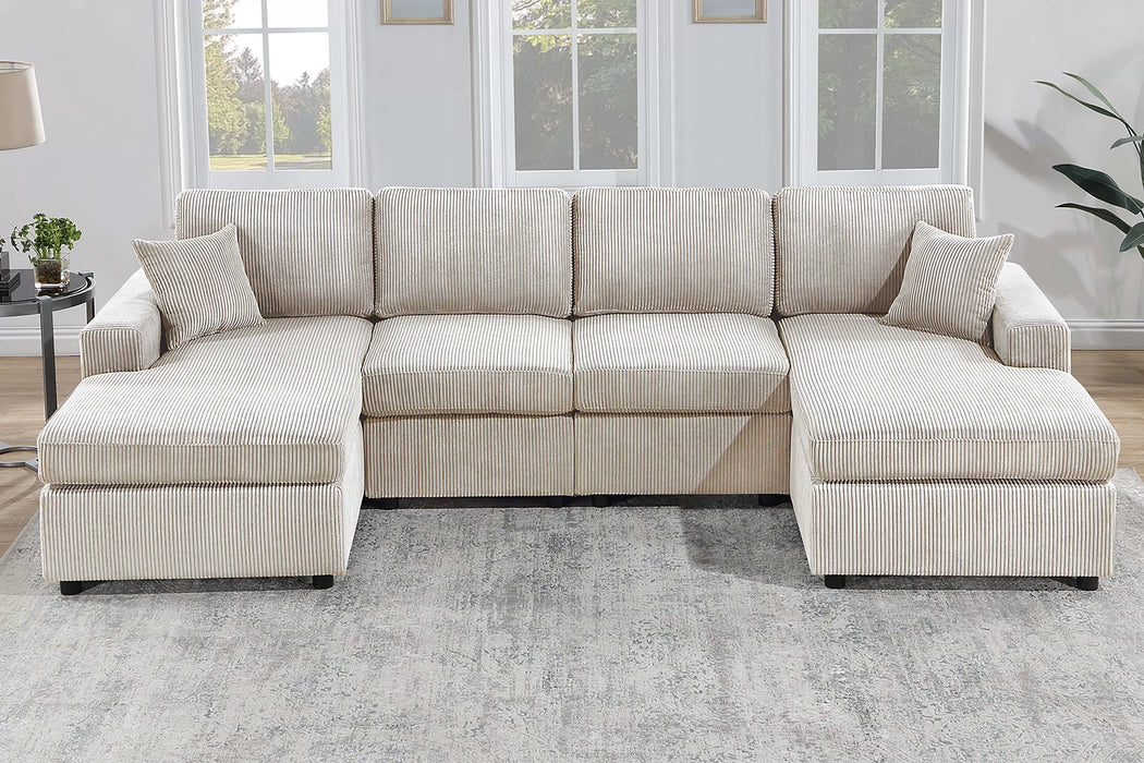F8449 Double Chaise Sectional
