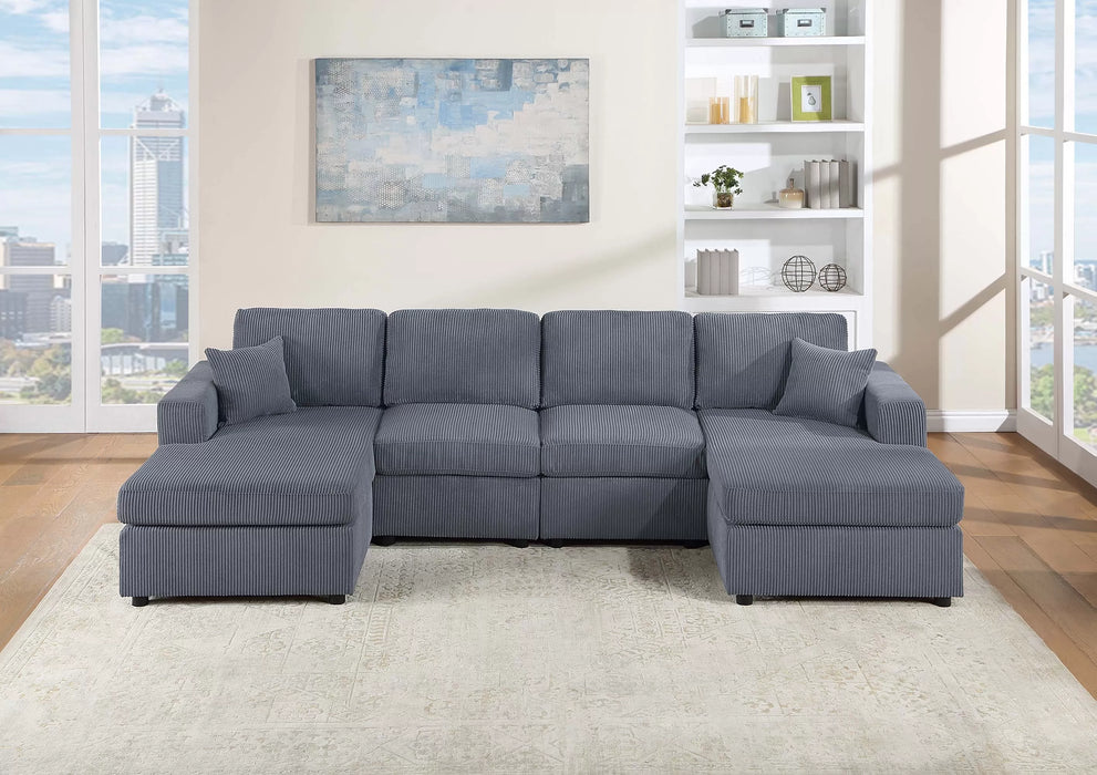 F8449 Double Chaise Sectional