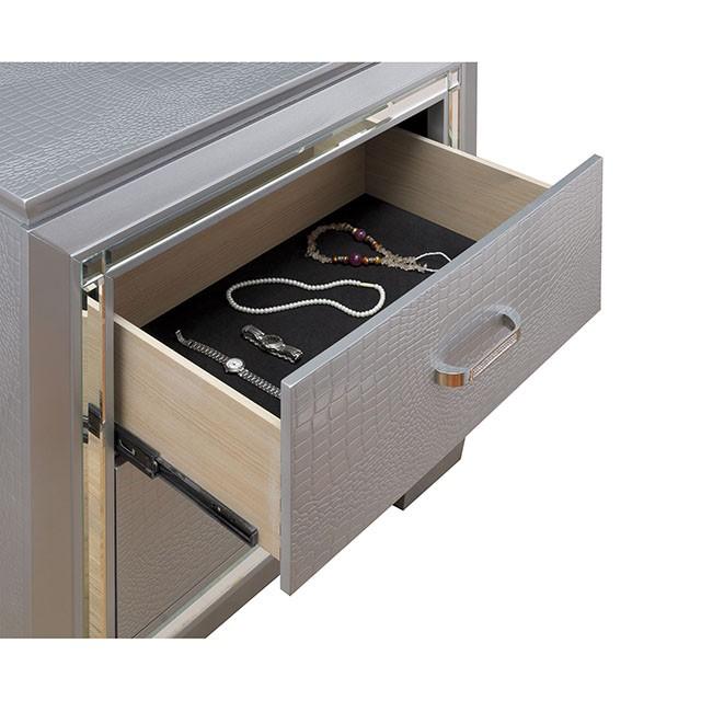 BELLANOVA Silver Cal.King , E.King, & Queen Bed