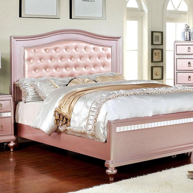 Ariston Rose Gold Full, Twin & Queen Bed