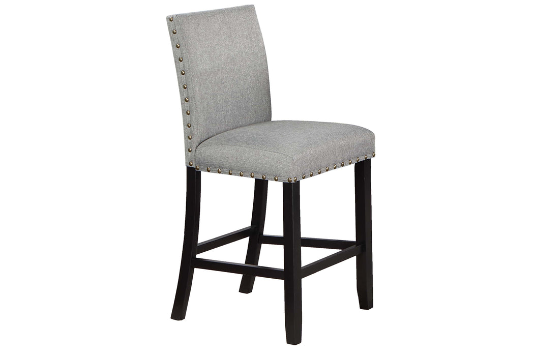 Junfen High Chair in Grey/Black Sliver