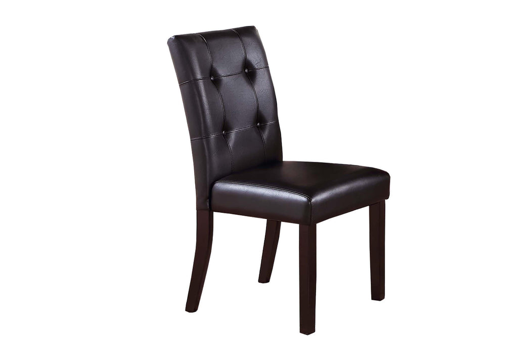 Sfvnco Dining Chair / Darkbrown Pu in Espresso