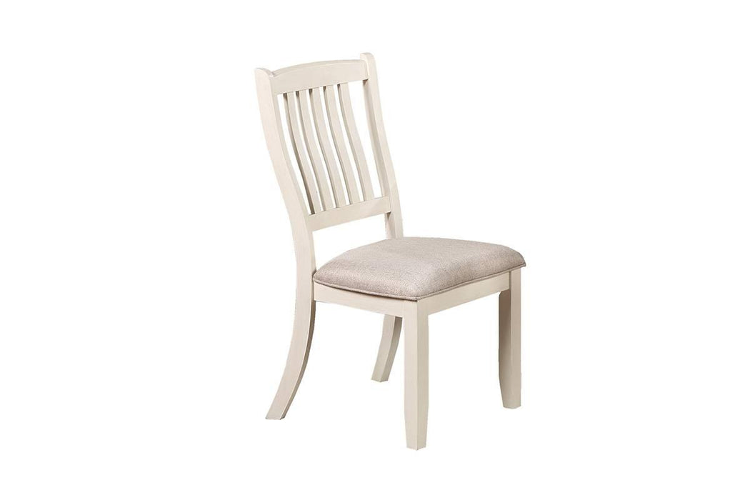 Tamich Dining Chair in Ivory/White