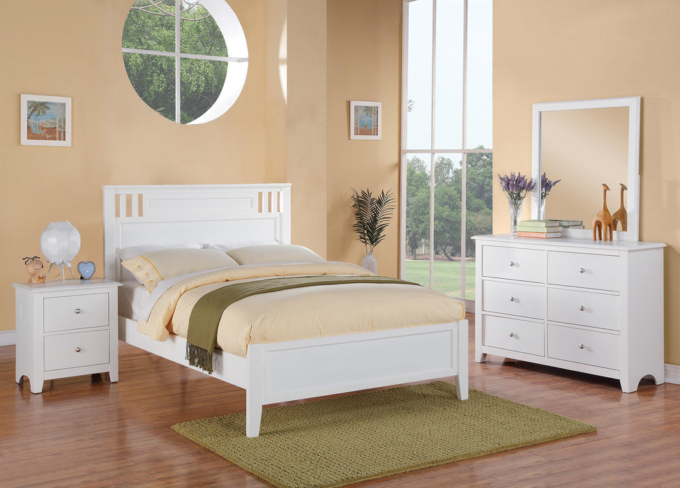 Vfvnco Full Bed in White