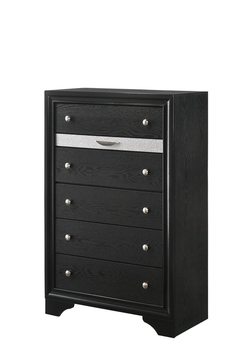 REGATA CHEST BLACK/SILVER