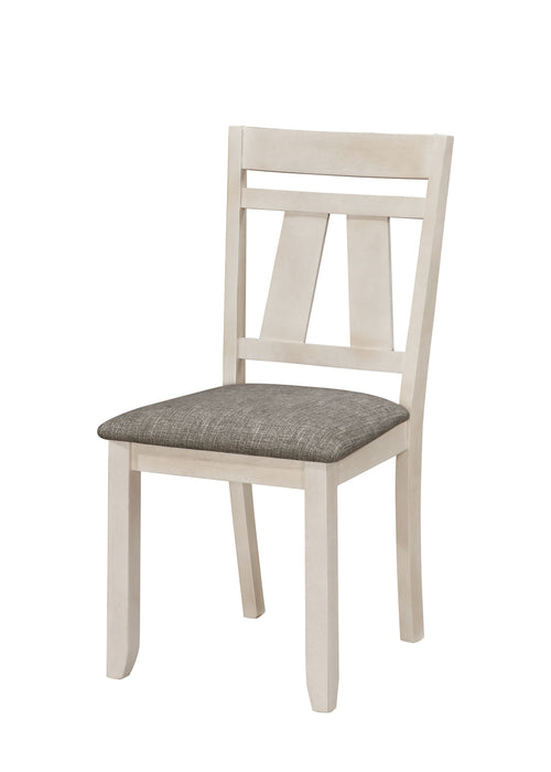 MARIBELLE SIDE CHAIR CHALK WARMGREY